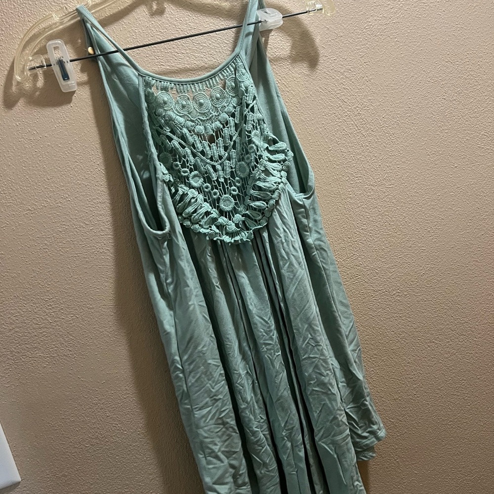Light blue tank top